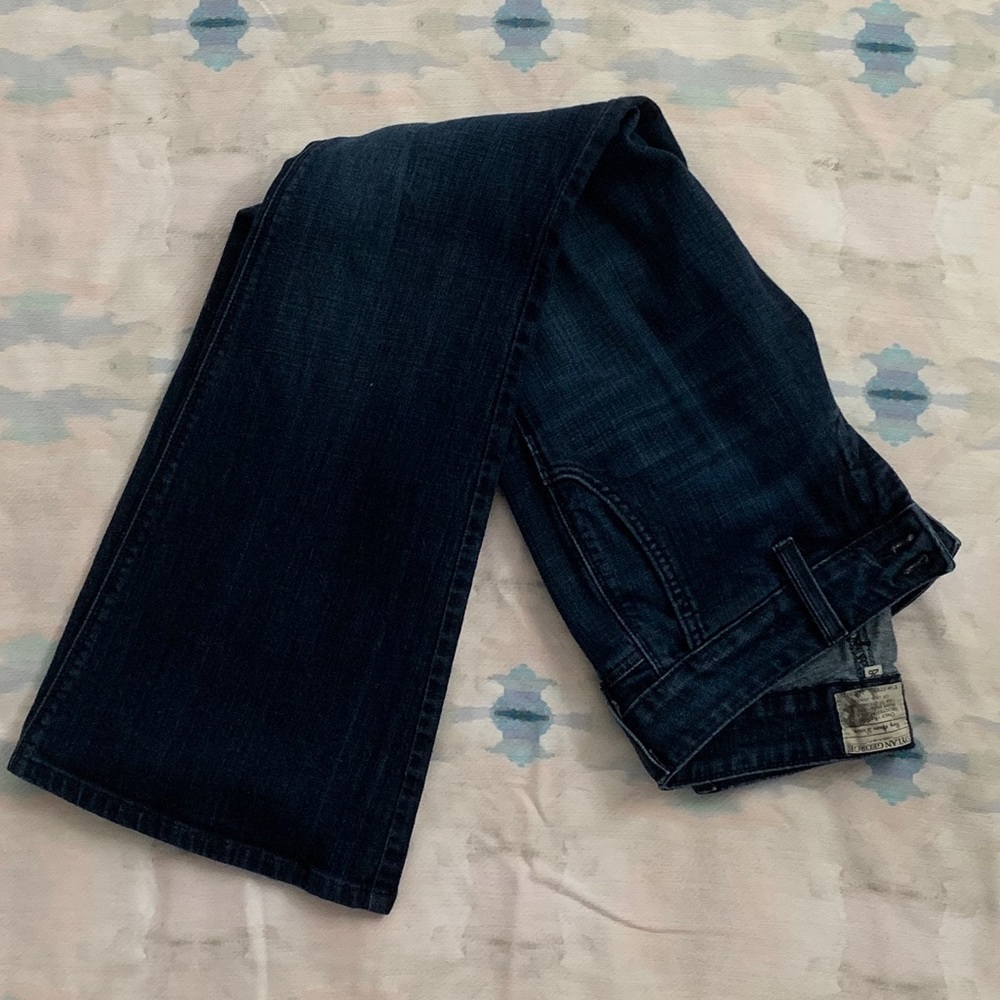 Dylan George dark wash flare jeans